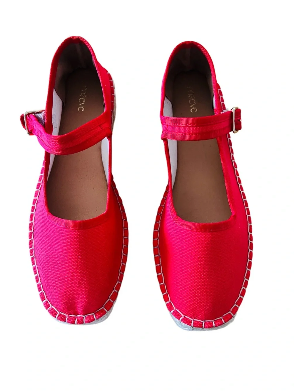 Maeve Mary Jane Espadrille Flats Size 39EU 8US (may run small) NWOT